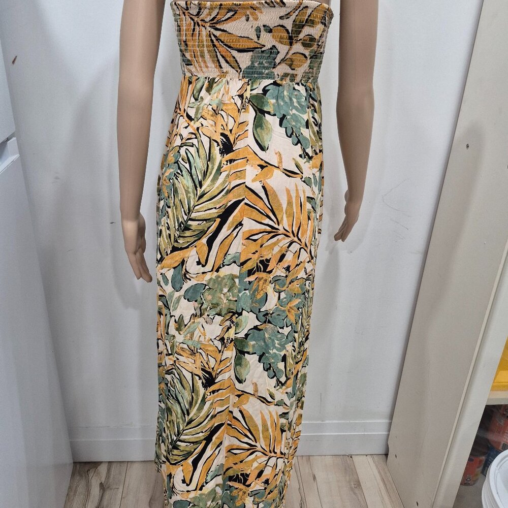 Rewind Tropical Palm Tree Maxi Dress Size XS - Picture 5 of 8